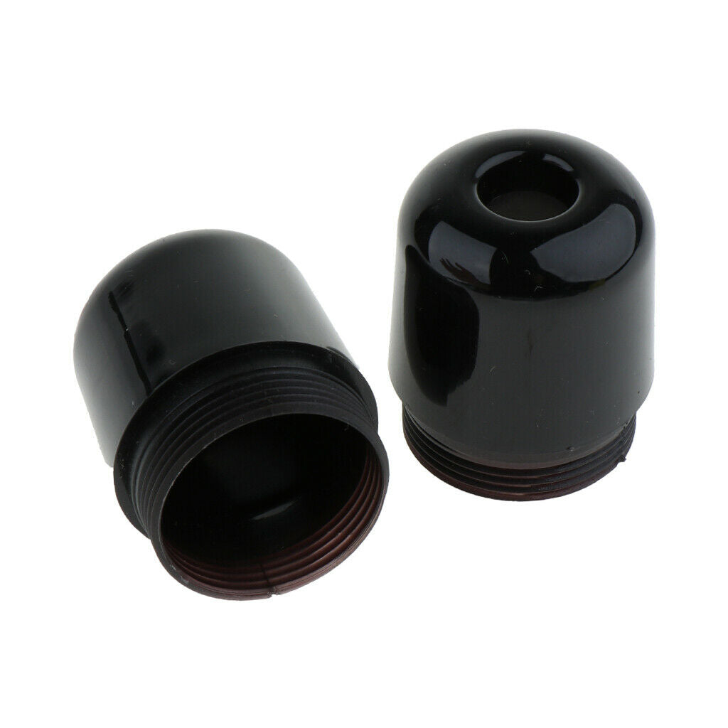 2x Wireless Microphone Battery Screw on Cover/ /Cup for HAIMEI Parts Round