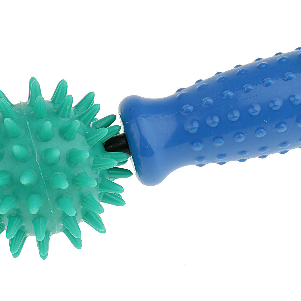 Body Muscle Massage Roller Stick   Point Myofascial Tool Dark Green