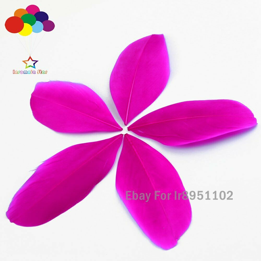 High Quality Rose 5-7cm Natural Hand-tearing small Goose Big Wide Head Wedding
