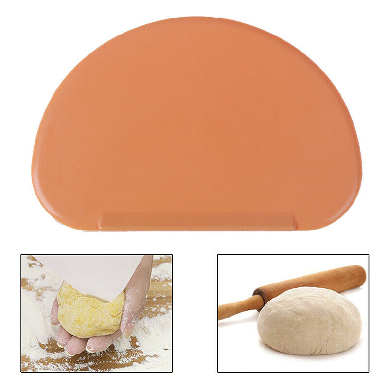 Flexible Plastic Dough Scraper Butter cake Tools Safe Plastic Kitchen Cut.l8