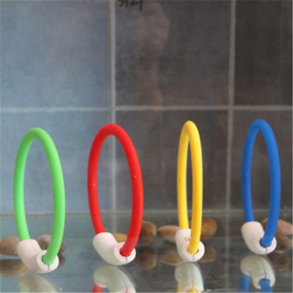Children Underwater Diving Rings Water Play Toys Swimming Pool Accessory Random