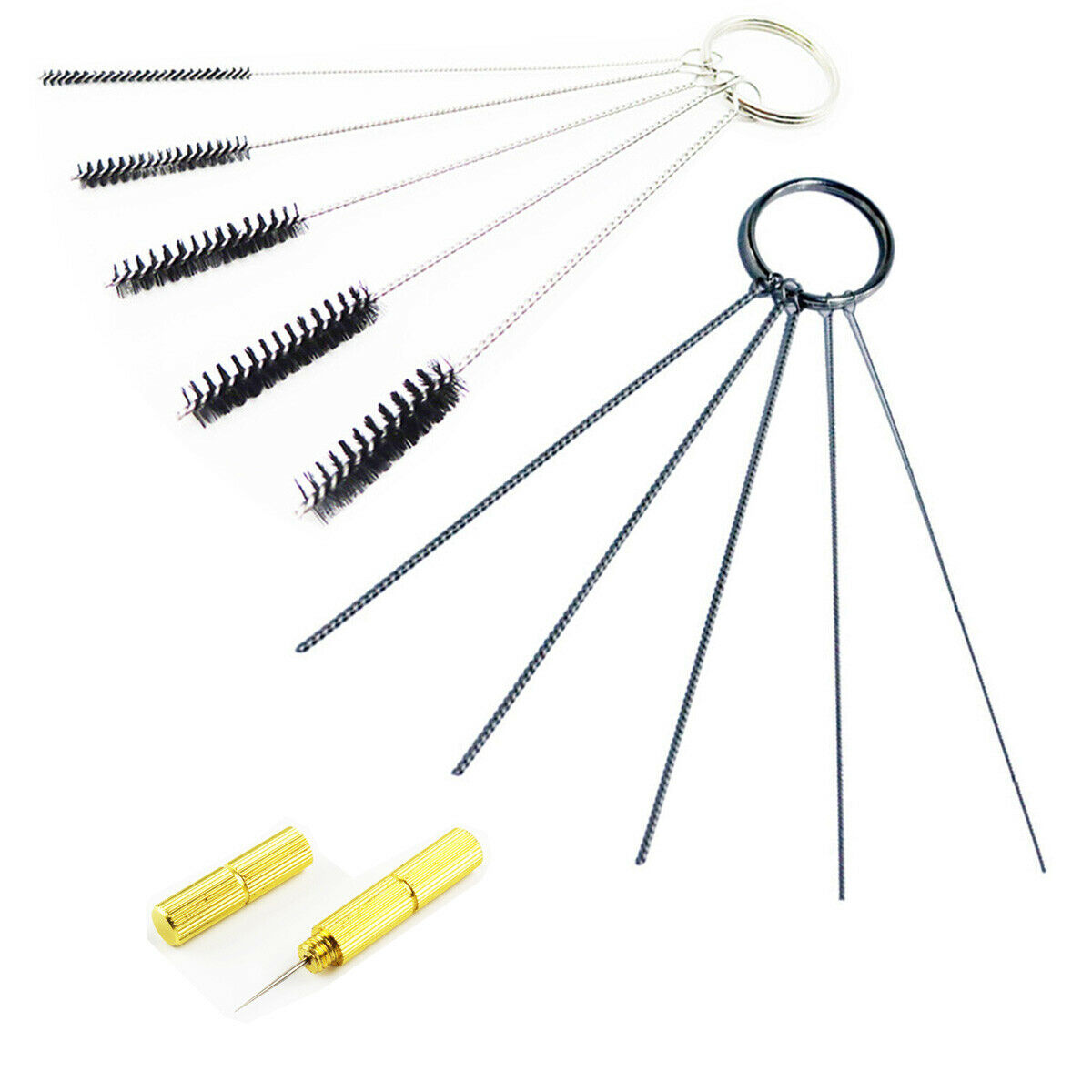 11Pcs Windshield Spray Wiper Washer Nozzle Washer Cleaning Car Jet Needle Brush