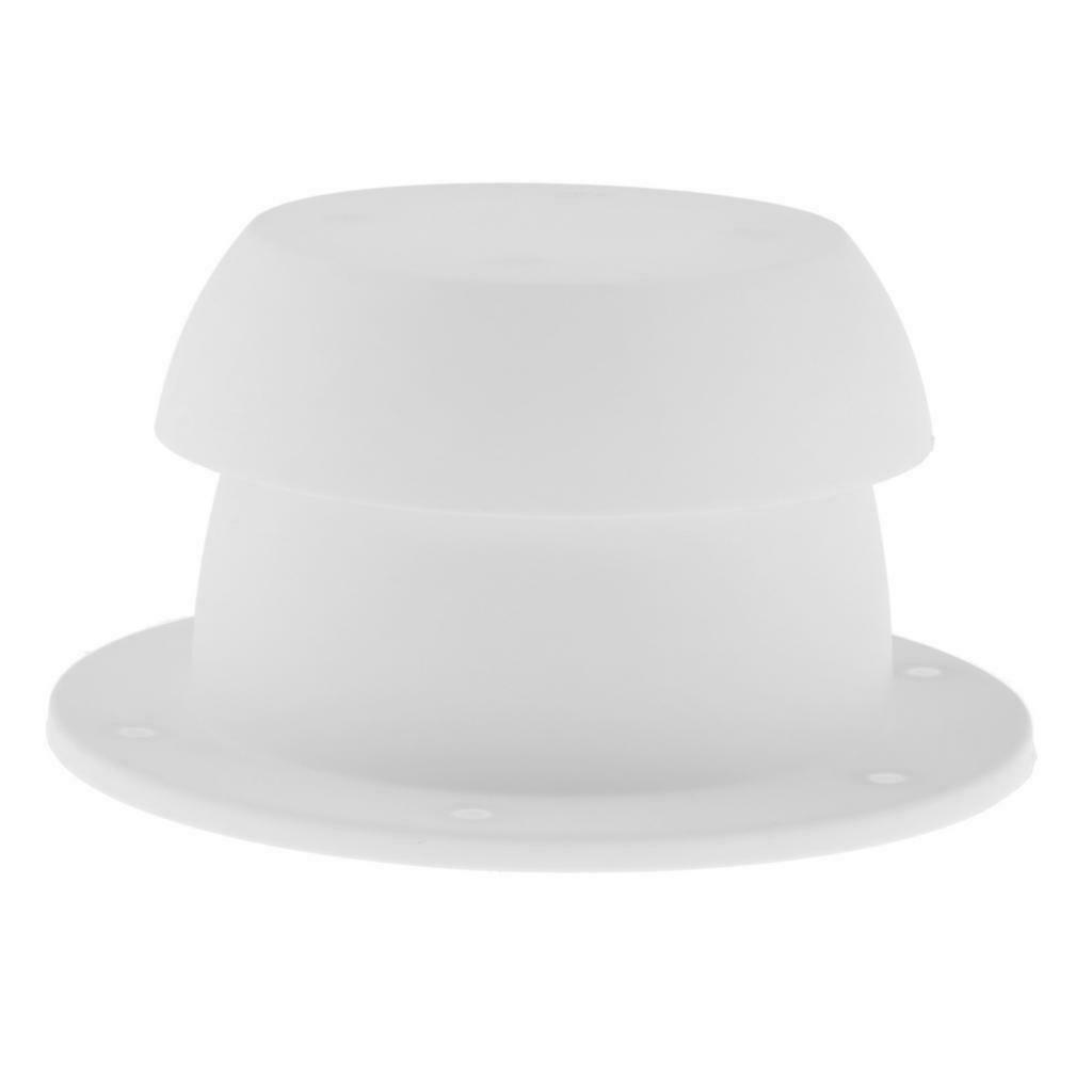 Air Vent White RV Roof Plumbing Sewer Exhaust Outlet Vent Cap Accessories
