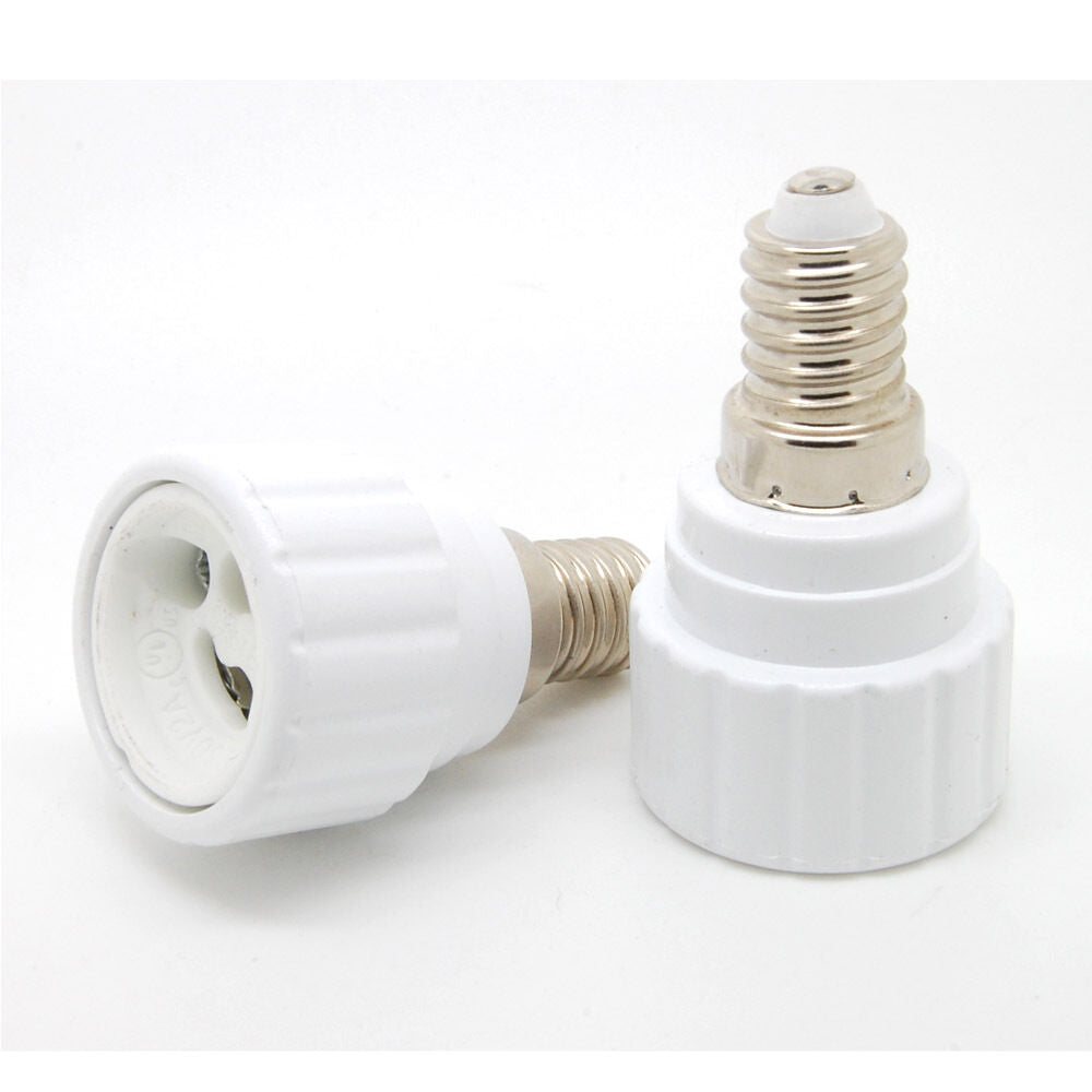 E14-GU10 Light Screw Bulb Lamp Socket Base Extender Converter Adapter Holder GBM