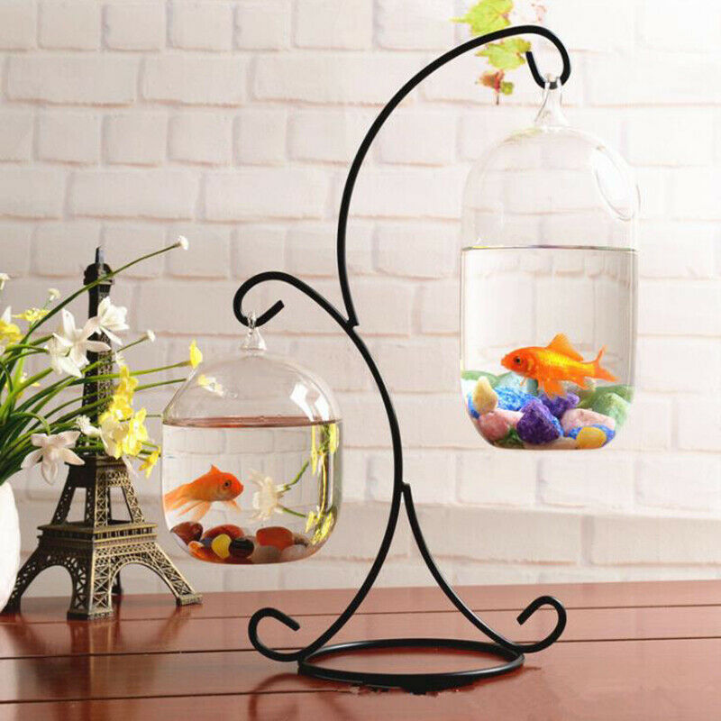 37CM Double hook Metal Iron Candlestick Candle Holder Plant Glass Bottle Sta Qx