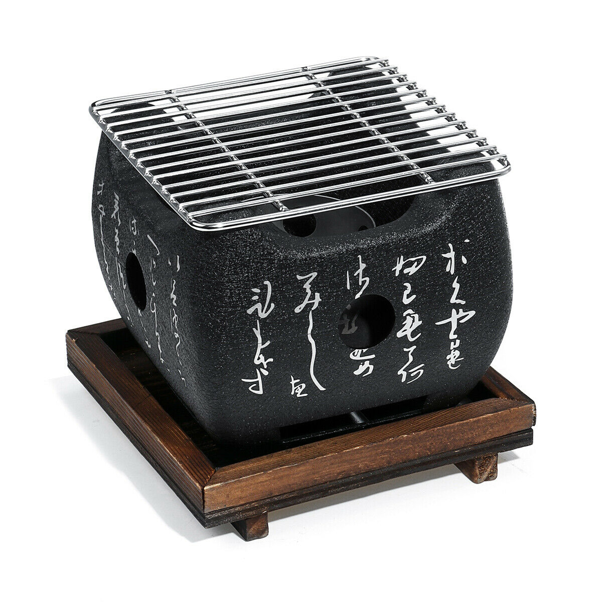 Japanese Korean Ceramic Hibachi BBQ Table Grill Yakitori Barbecue Charcoa @ L â˜ª