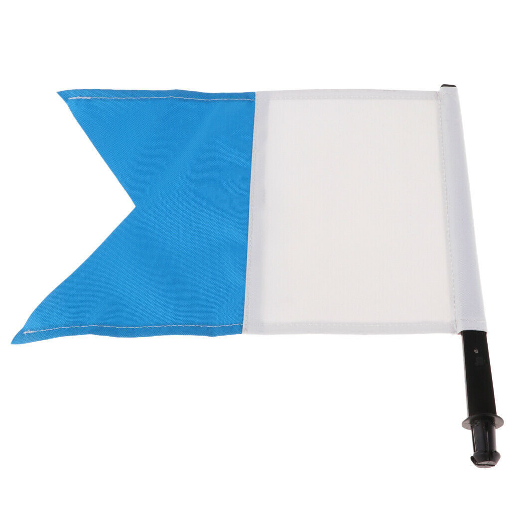 High Visibility Diver Down Signal Float Red & Dive Flag Blue, Torpedo Buoy /