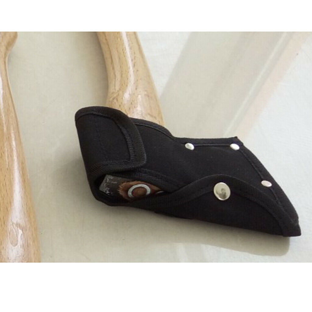 Oxford Cloth Axe Blade Hunting Cover Black for Ax Camping Outdoor 16.5x11cm