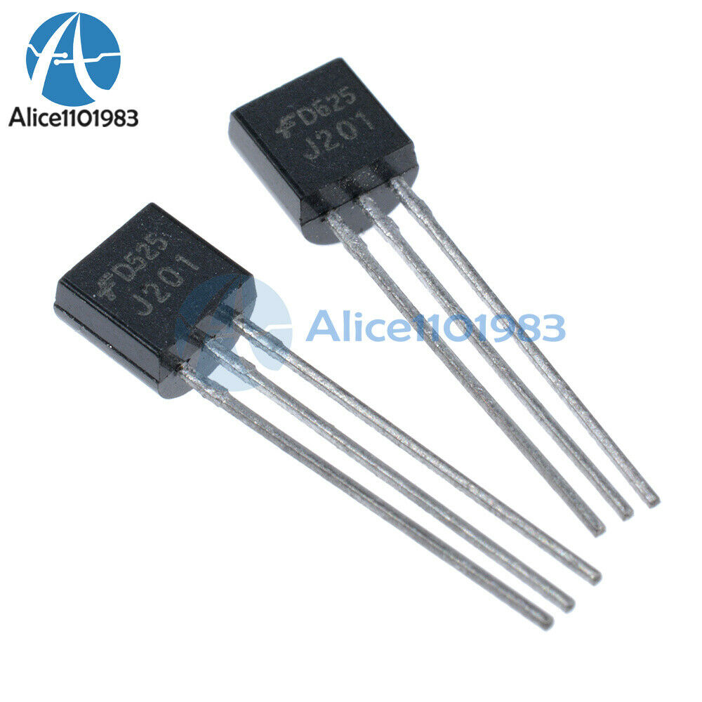 2PCS J201 JFET N-Channel Transistor 50mA 40V TO-92 J201