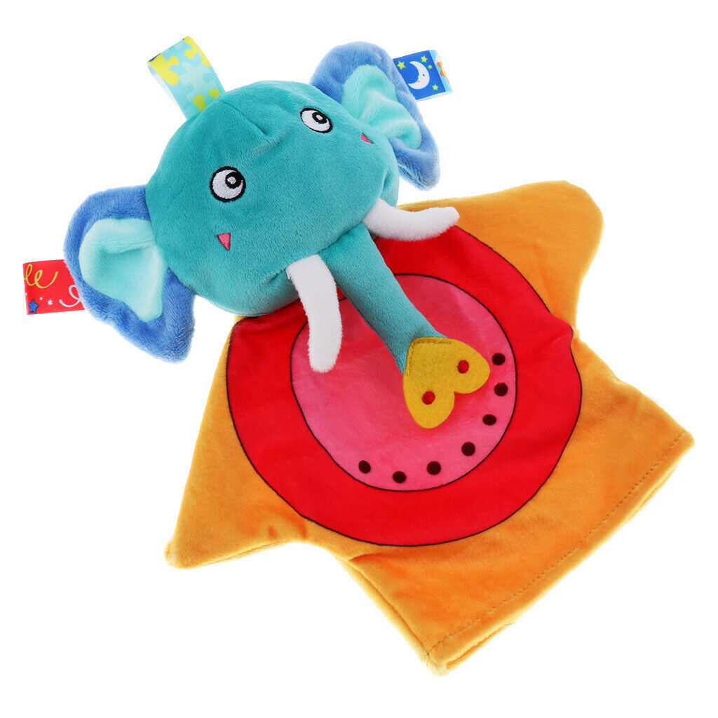 Soft Soft Plush Washable Baby Blanket - Elephant, as described