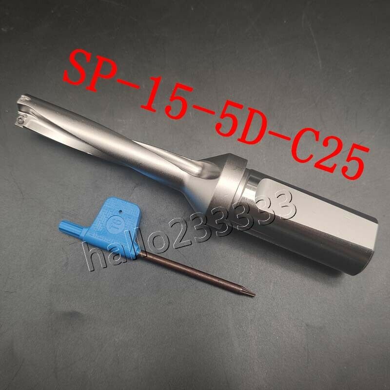 SP-15-C25-5D 15mm U drill indexable drill C25-5D FOR SPMG050204 inserts Φ14 - 5D
