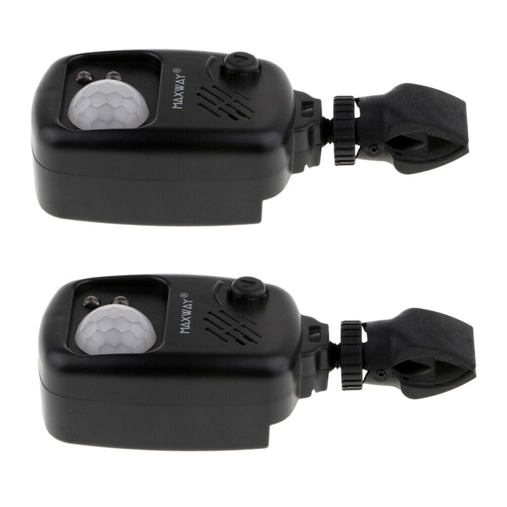 2pcs  Infrared Motion Sensor PIR Alarm For Fishing Camping