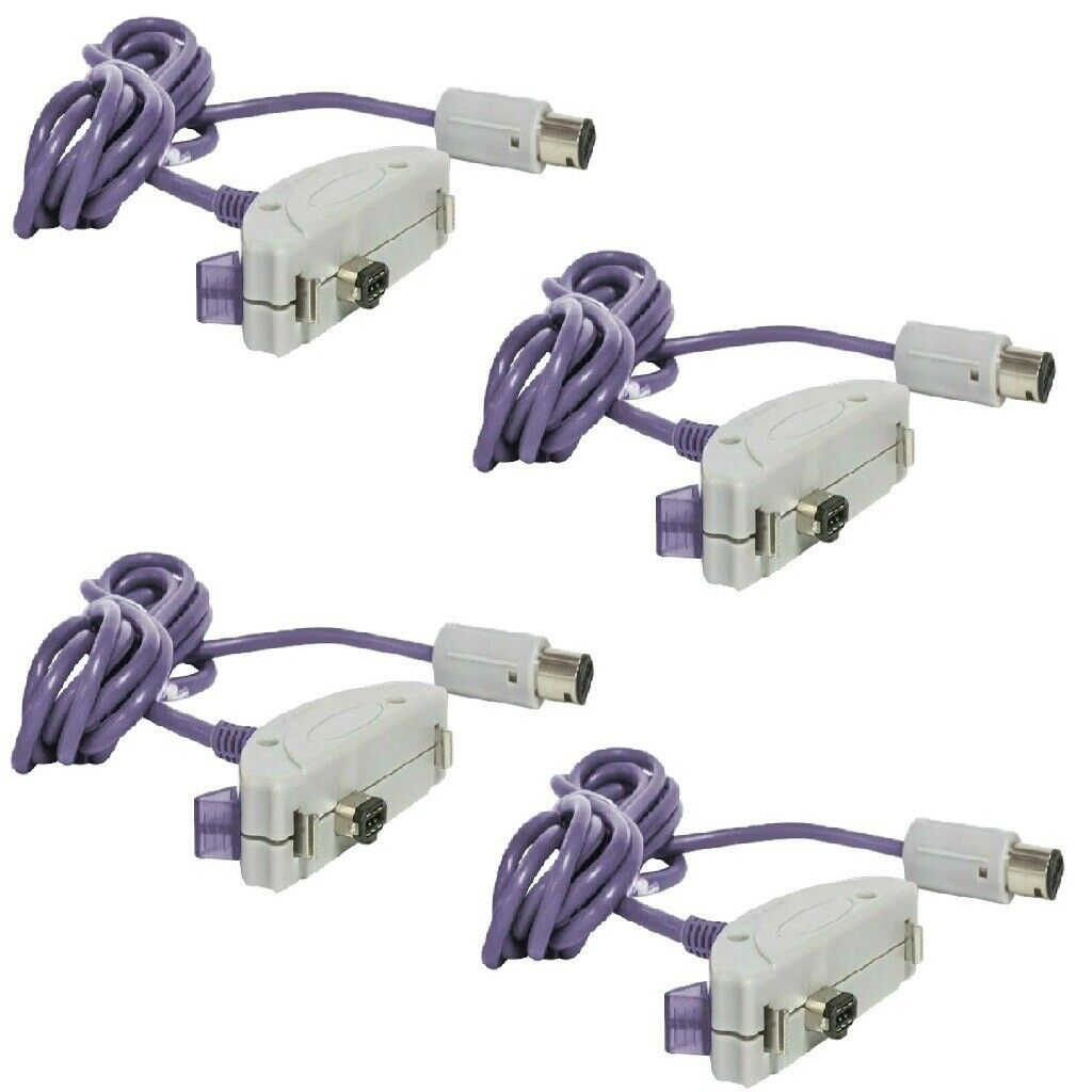 4x Link Cable Adapter for   Advance to for Gamecube 1.8M
