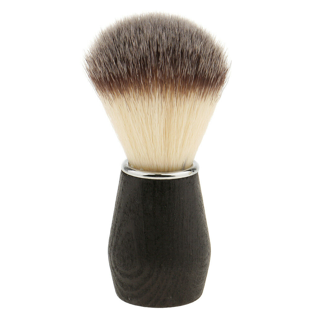 Soft Shaving Brush Wooden Handle Home Salon Barber Razor Tool for Men