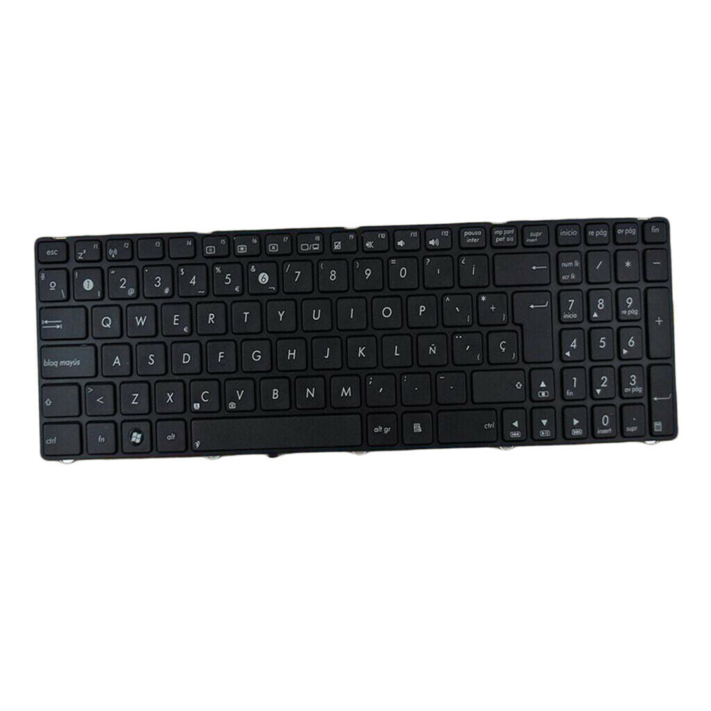 Black OEM Replacement Spanish Laptop Keyboard Compatible for ASUS K50C K50AD
