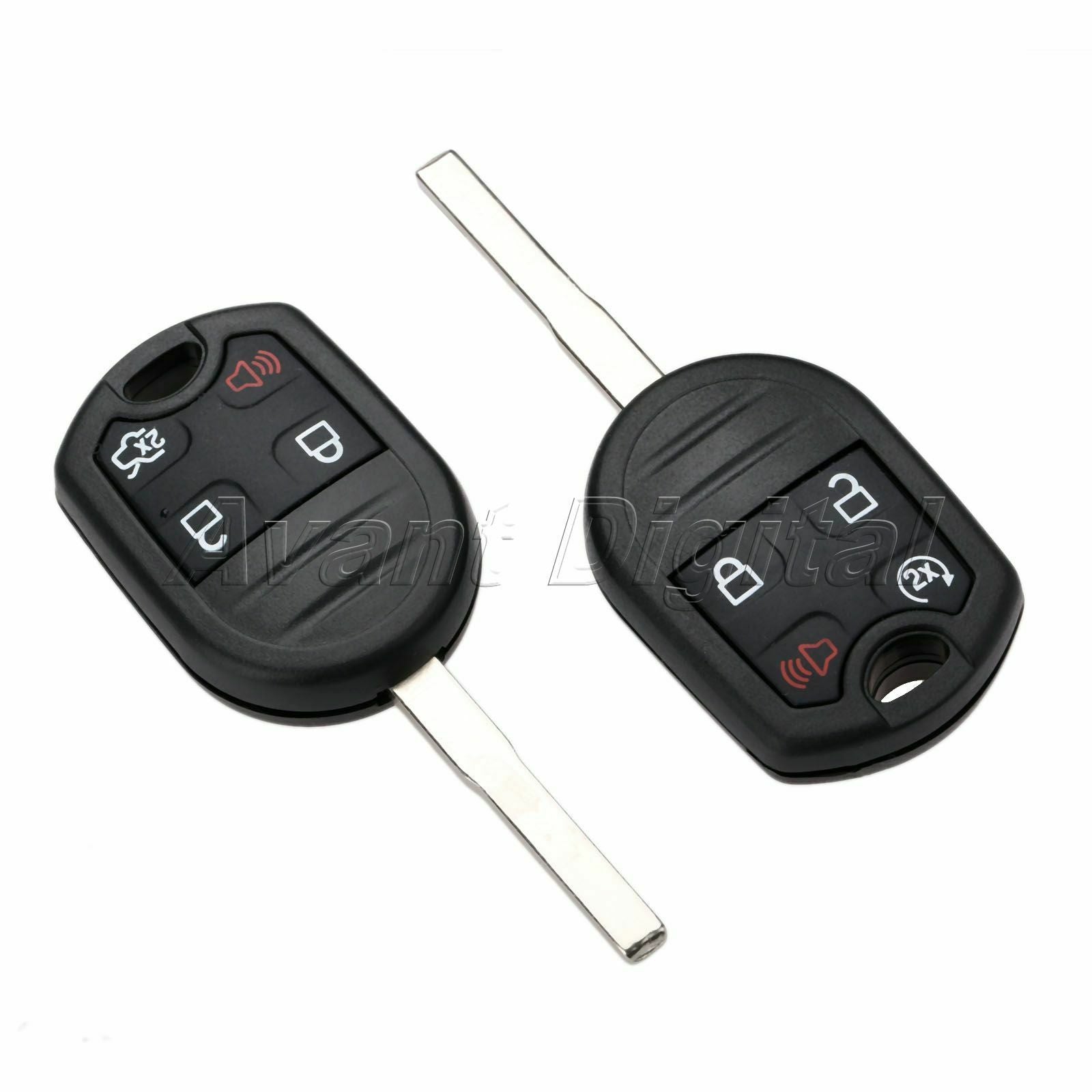 2Pcs 315MHz Remote Key 4 BTN CWTWB1U793 ID83 4D63 Chip For 2014-2016 Ford Focus