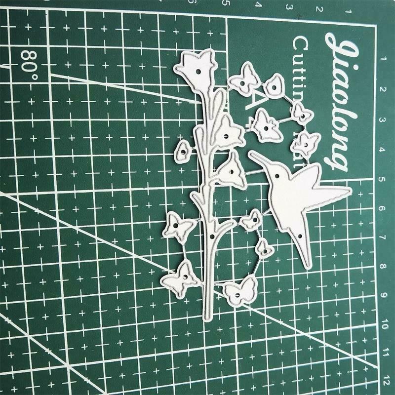 Bird Metal Cutting Dies Stencil DIY Scrapbooking Album Paper Card Template Mold