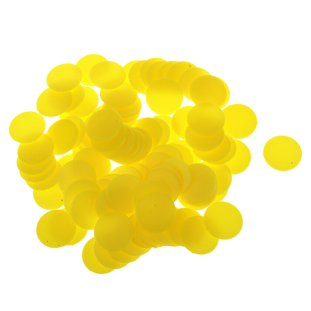 400pcs Plastic Opaque Board Game Counters Winks Numeracy Teaching Chips