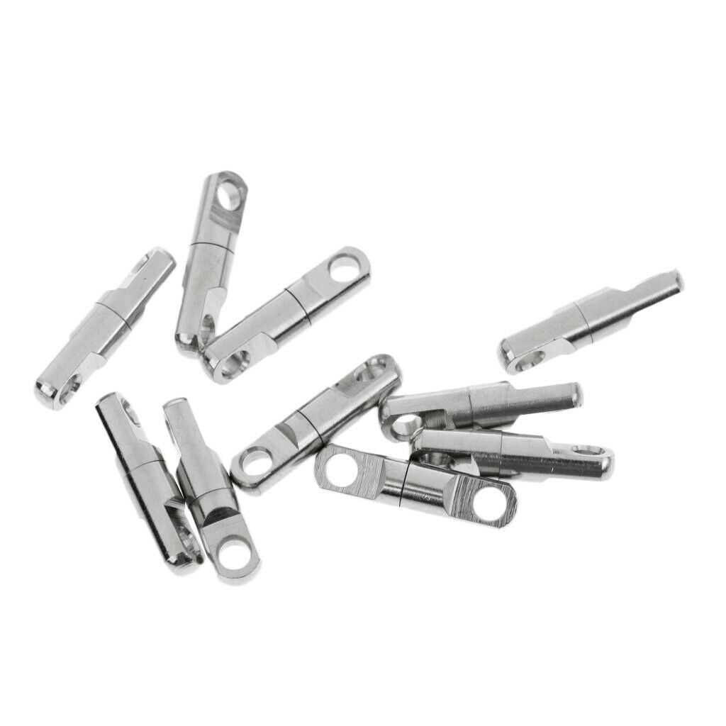 20 Pcs Metal Roll Barrel Fishing Cylindrical Line Plug Fishing