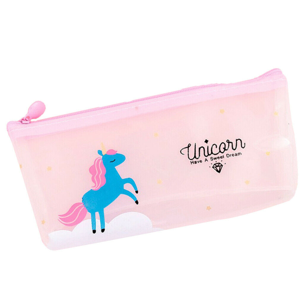 Pencil Case Pencil Bag Pencil box Stationery School Office Supplies White