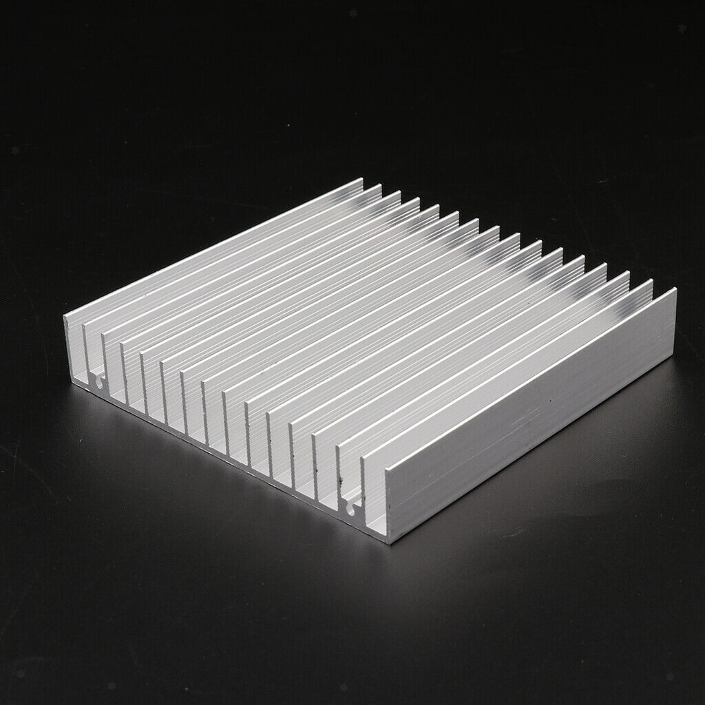 100x100x18mm Aluminum Heat Sink Cooling Fin Cooler Large For CPU