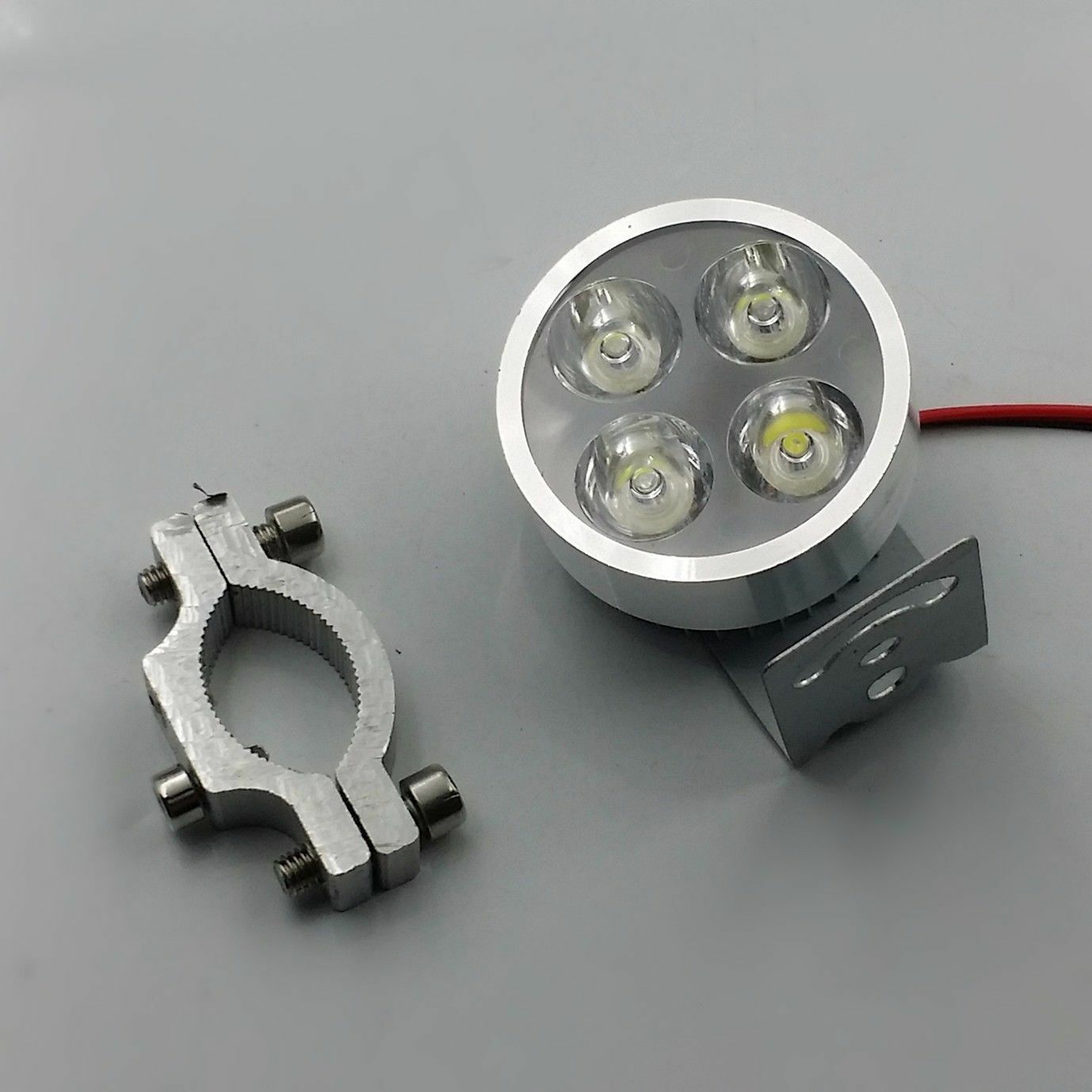 1X LED Fog Spot Light Spotlight Motorcycle Scooter Off-Road ATV Dirt Electrocar