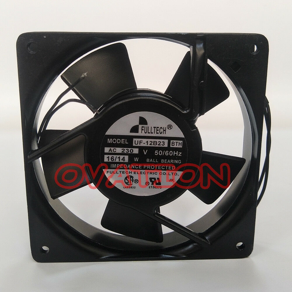 For  fan AC230V 16/14W 120*120*25mm 1pc FULLTECH UF-12B23 BTH Equipment