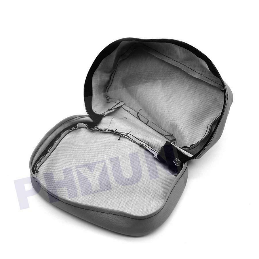 Motorcycle Bag Leather Off Road Motorcycle Tool Bag Tail Kit Storage PU Leather