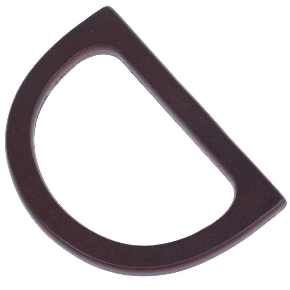 1Pcs Wooden Bag Handle Replacement for DIY Purse Making Handbag Shopping ToABDA