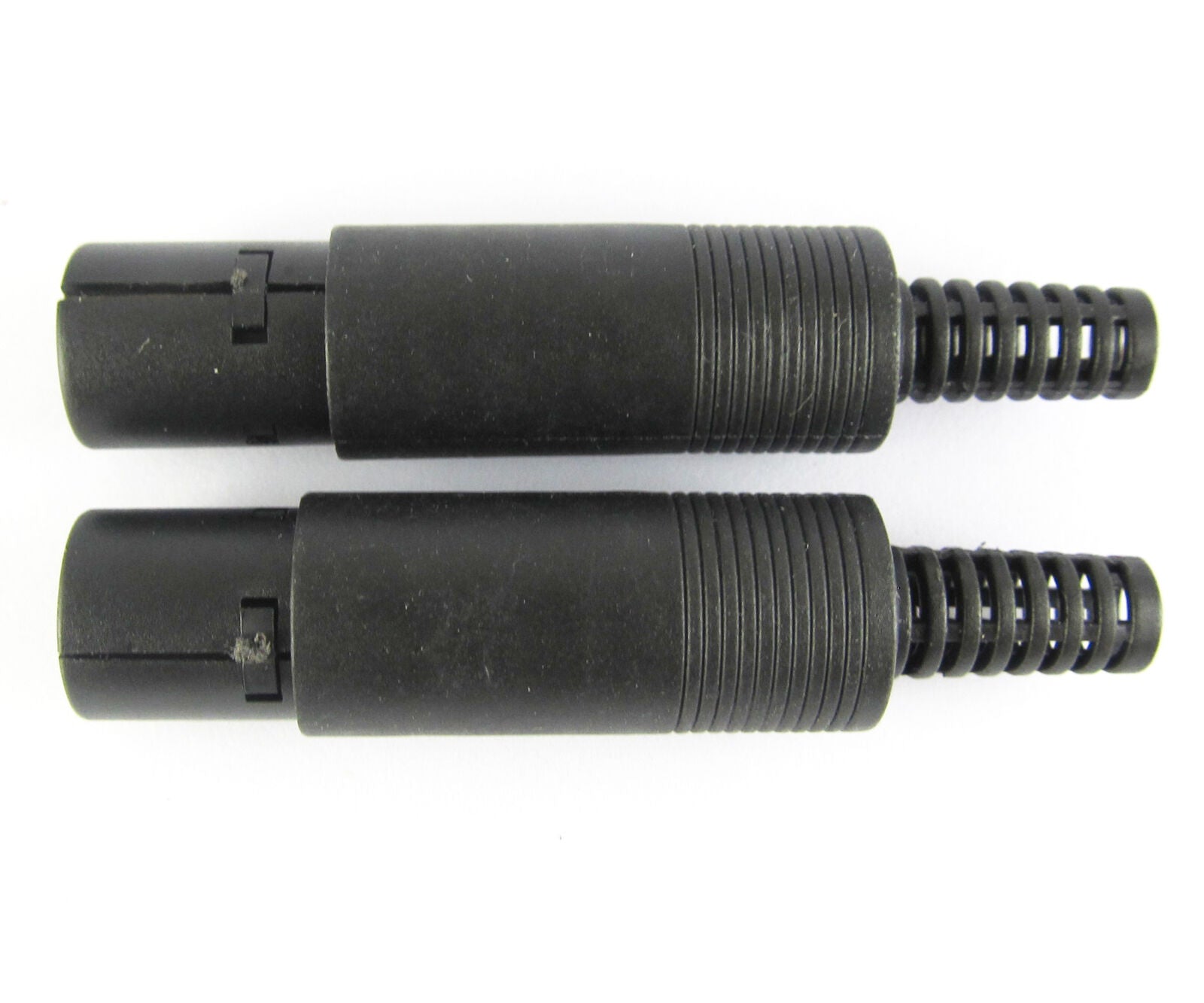 1pc 3 Pin Mini DIN Female Jack Connector Plastic Handle NEW