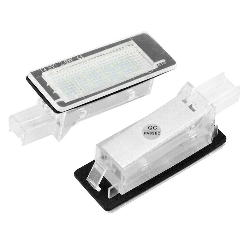 2X(Car LED License Plate Light for Dacia Duster 10-15 W7P3)W7P3)
