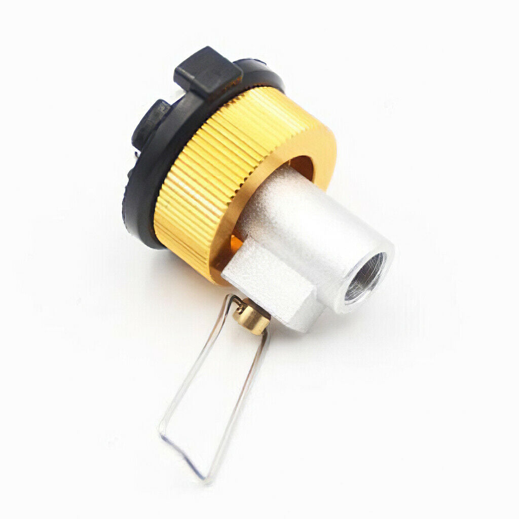 Canister Gas Refill Adapter Stove Nozzle Convertor Leakproof Input Coupler