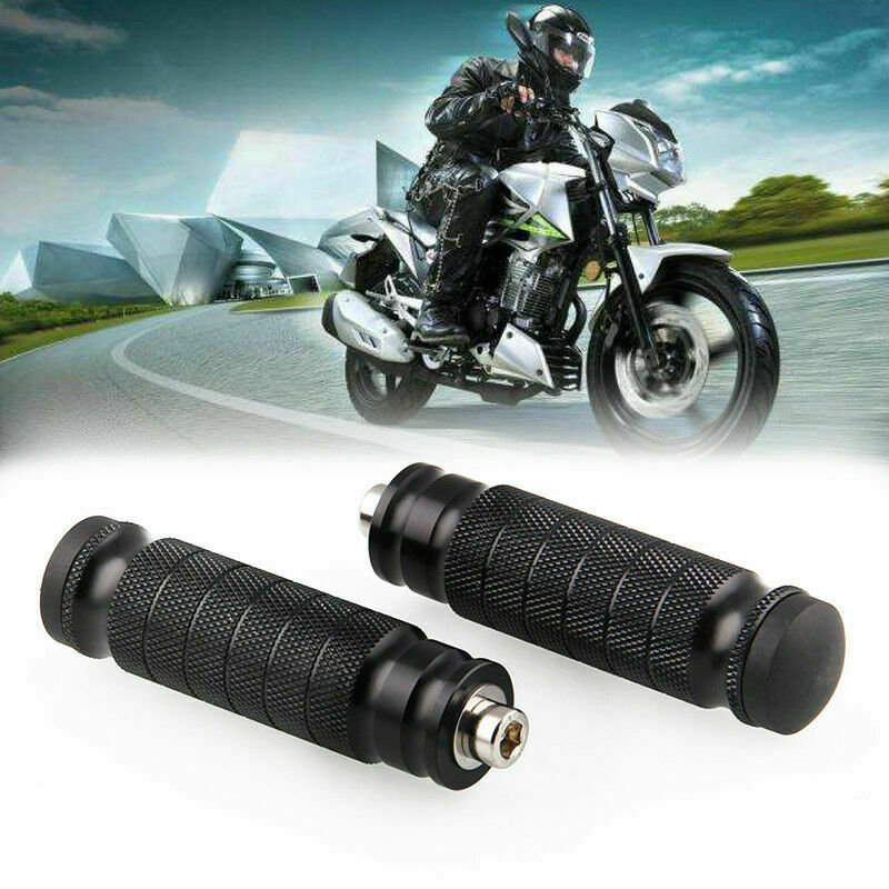 Universal CNC Motorcycle Rearsets Footrests Footpeg Foot Rest Pegs Pedals Solid