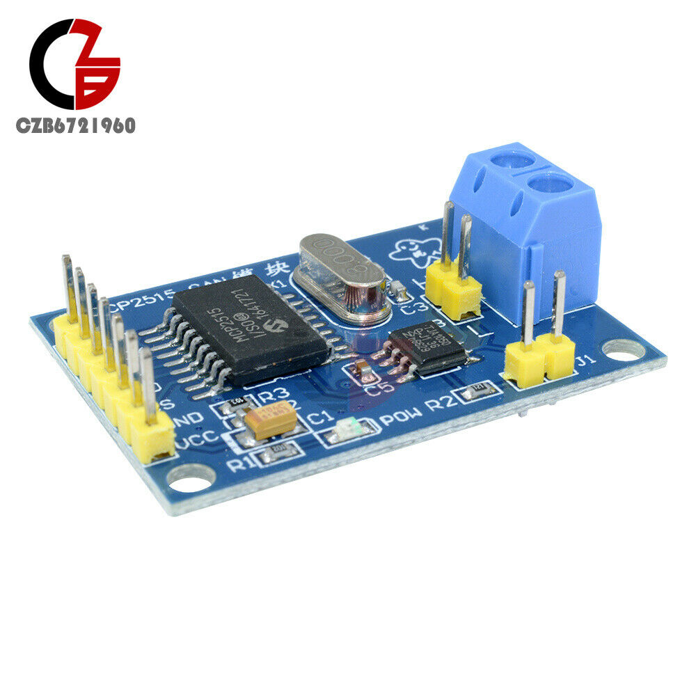 2PCS MCP2515 Modul CAN Bus TJA1050 Receiver with SPI Interface For Arduino DIY