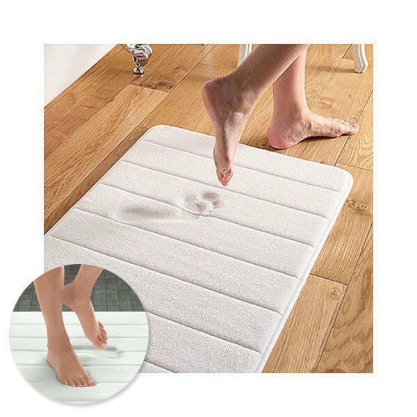 Bath Mat To Memory Foam High Density anti Slip 40 X 60 CM - New