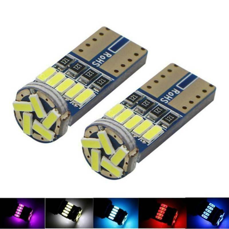 10xT10 LED Canbus Error Free Bulbs 15SMD 194 W5W Car Wedge Lamp Dome Map Lights!