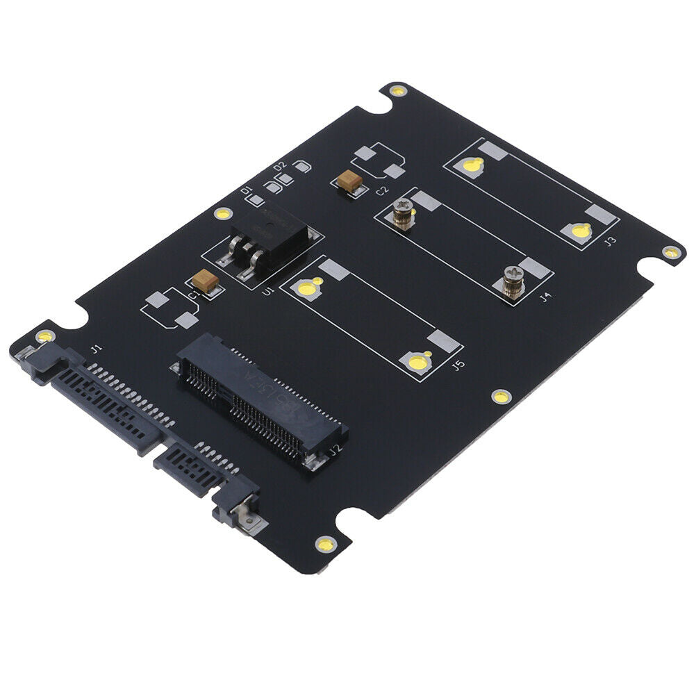 Mini pcie mSATA adapter SSD to 2.5 inch SATA3 adapter card with case、ccre.l8