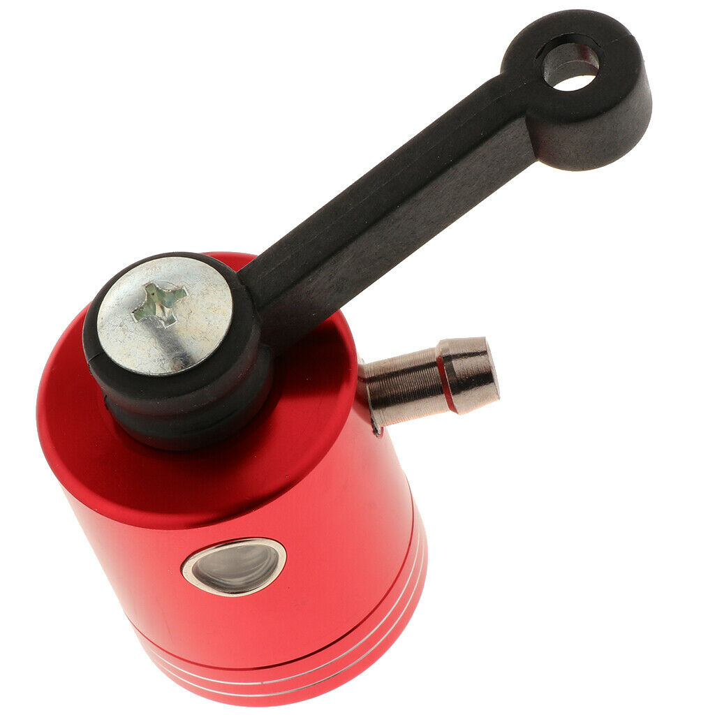 Red Motorcycle ATV Brake Oil Cup Fluid Tank Reservoir for Yamaha MT07 MT09