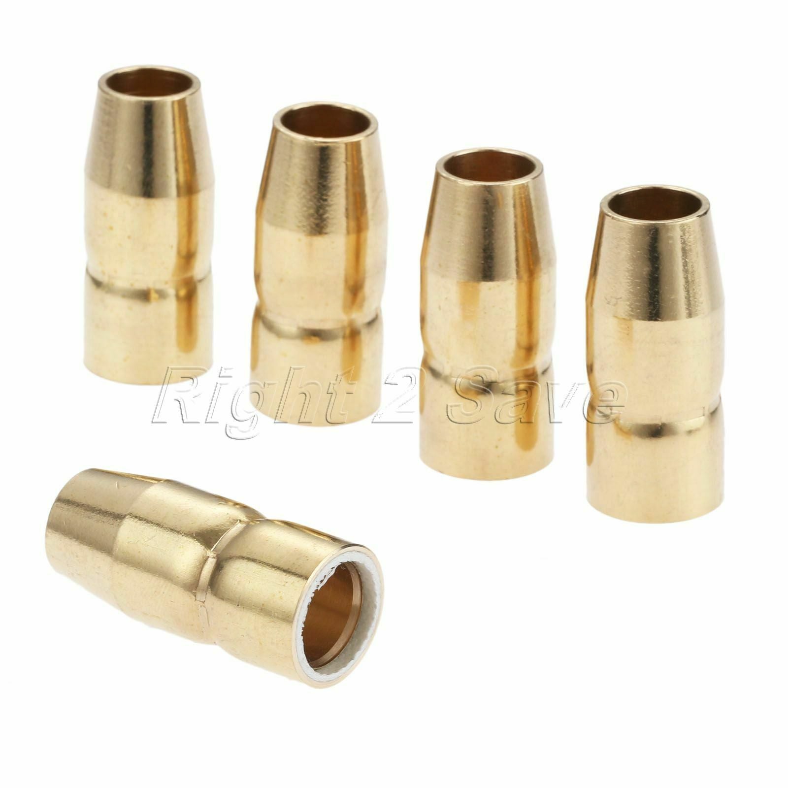 5x 169 715 MIG Gas Nozzle Flush Tip Fit for Miller H-9A H-10 M10 M15 M100 M150
