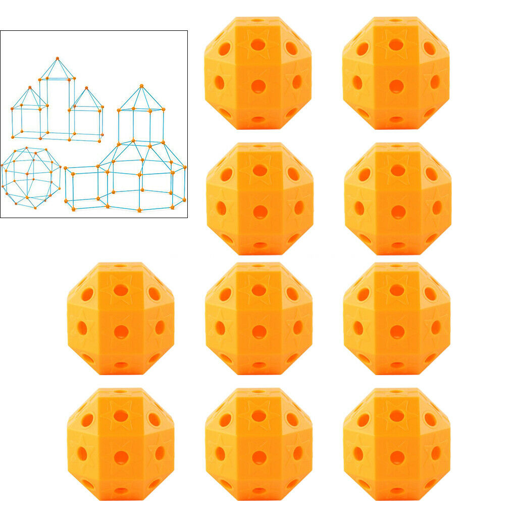 1Set Building Toys Accessory Kids Accessories for Kids Children Orange Ball