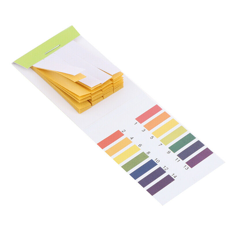 1-14 PH Litmus Paper PH Water Cosmetics Soil Test Strips With Control S_DD