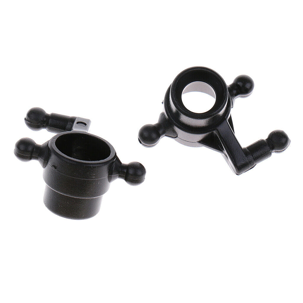 Black Front&Rear Steering Cups for Wltoys K969 K989 P929 1:24 RC Parts