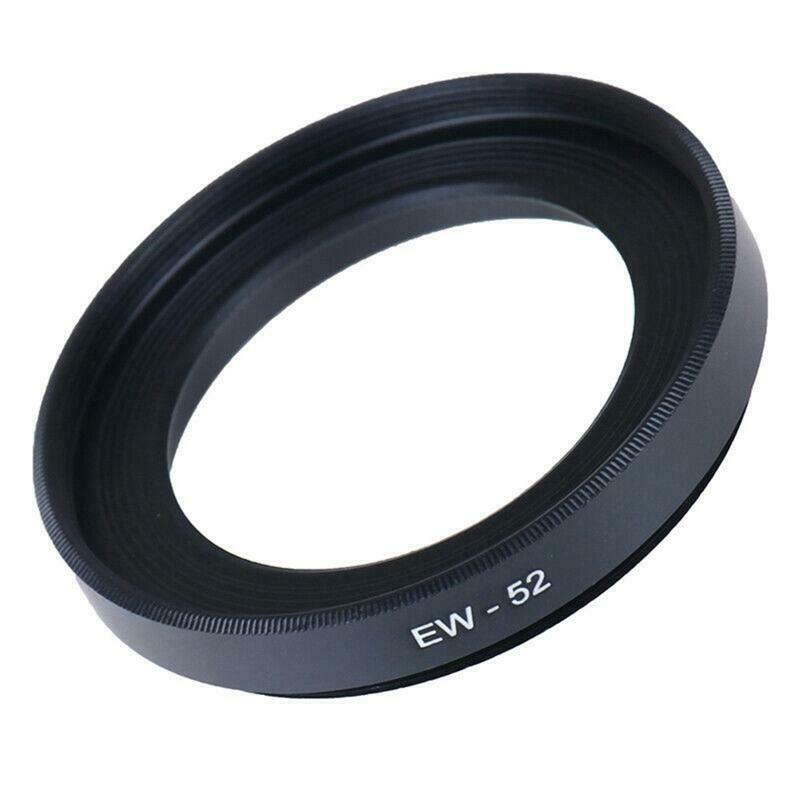 EW-52 Lens Hood Screw 52mm Camera Lente for Canon- EOS RF 35mm F1.8 MACRO IS STM