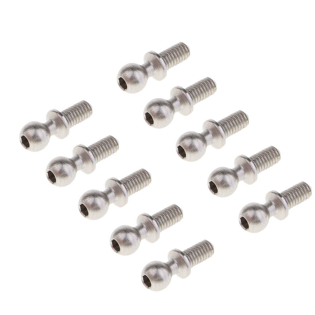 Set of 10pcs Ball Head Screws for 1/18 Wltoys A949 A959 A969 A979 K929