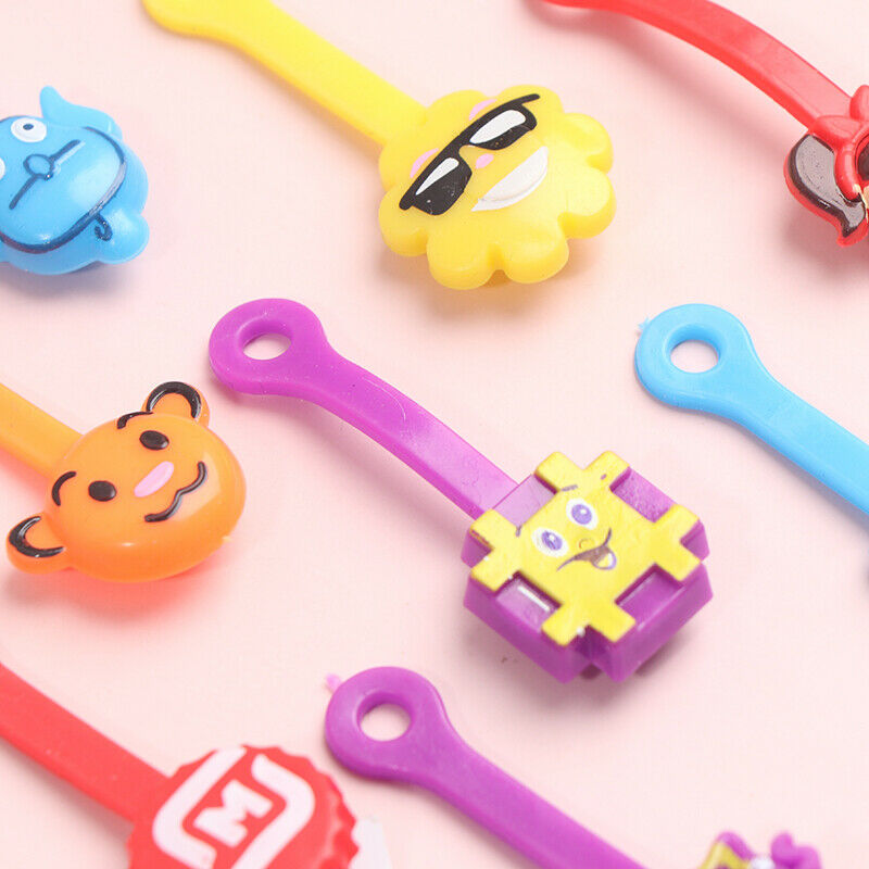10Pc Cable Winder Winder Earphone Clip Charger Organizer DIY Strap Cartoo.l8