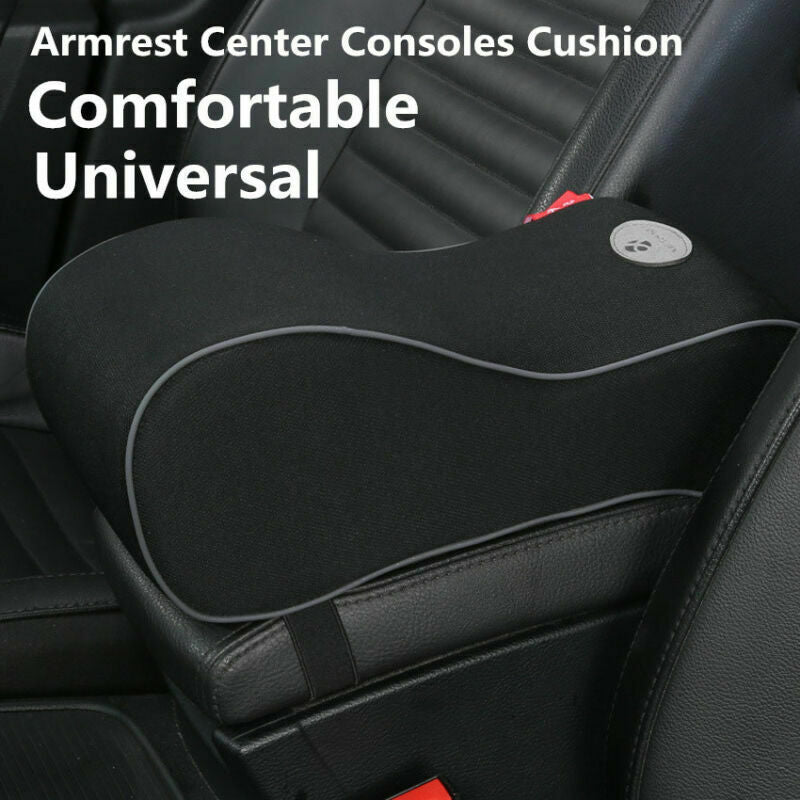 1PC Car Armrest Pad Pillow Super Soft Cover Center Console Arm Rest Seat Box Pad