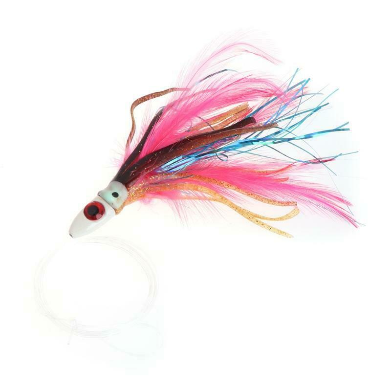 Fishing Bait With Lead Head Line Feather Lure Octopus Trolling Skirt Accessories