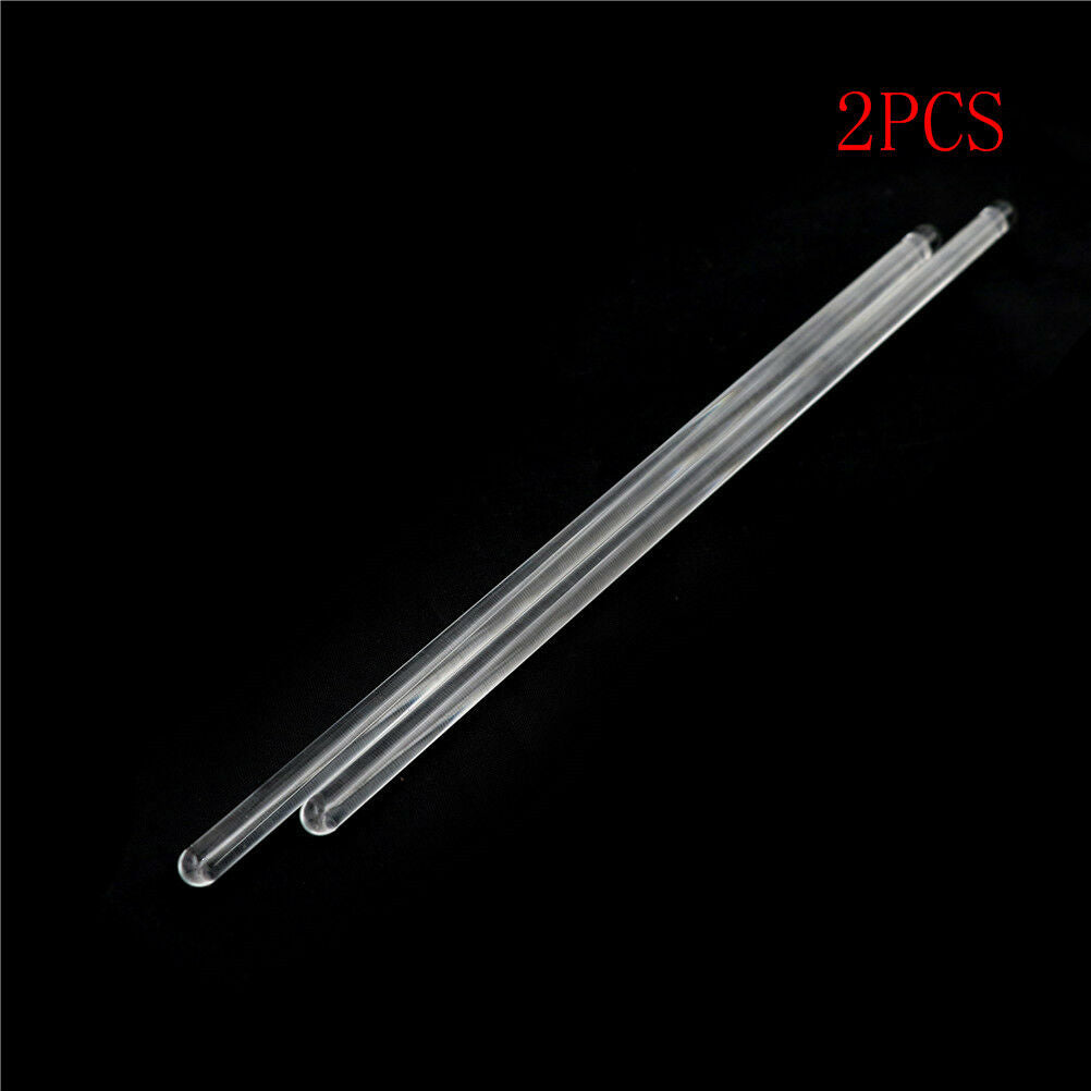 2pcs Lab Use Stir Glass Stirring Rod Laboratory Tool 6*200mm HbRMAU