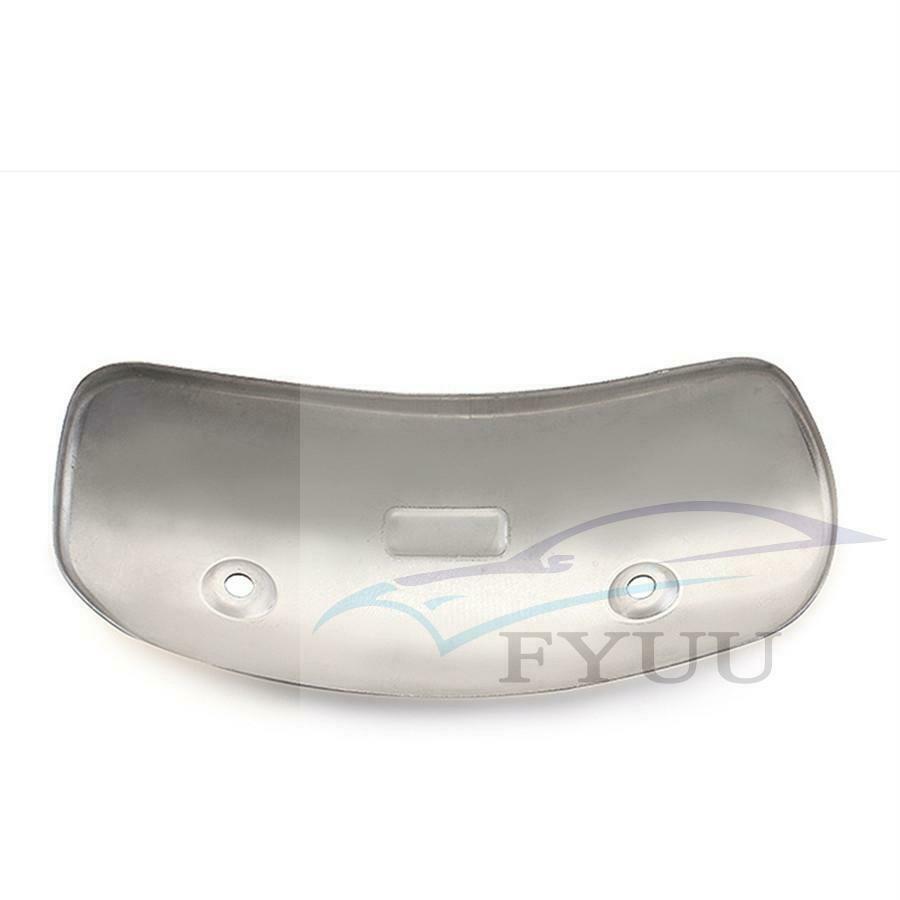195mm/7.8" Motorcycle Exhaust titanium Look Protector Heat Hot Shield Cover
