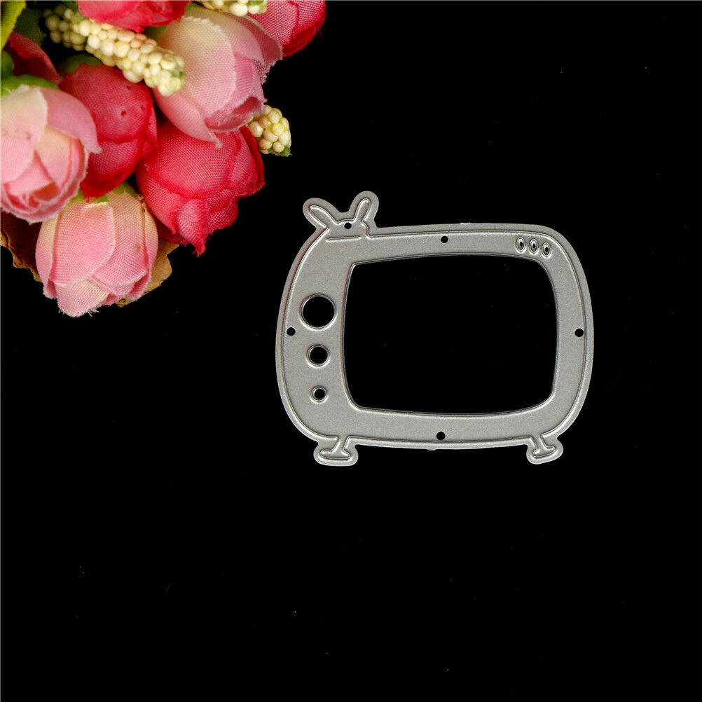 Delicate Television Framed Cutting Dies For Scrapbooking Card Craft Deco.l8